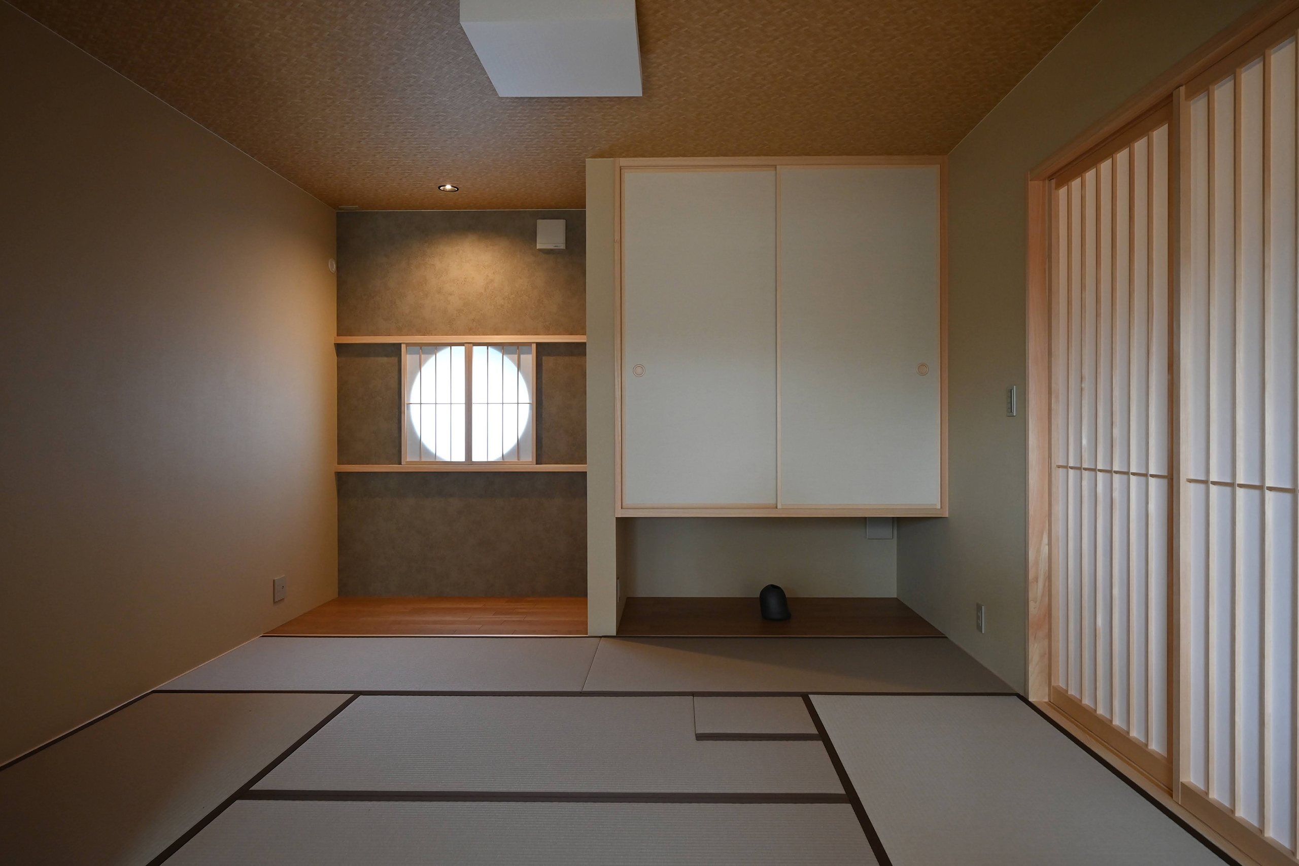 【平屋】開放感ある勾配天井が魅力のLDK